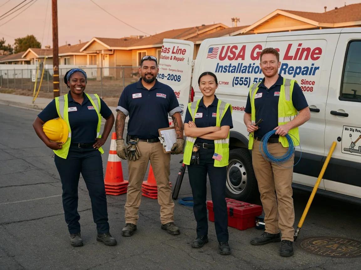 Gas Line Installation company in Saint Lucas, IA